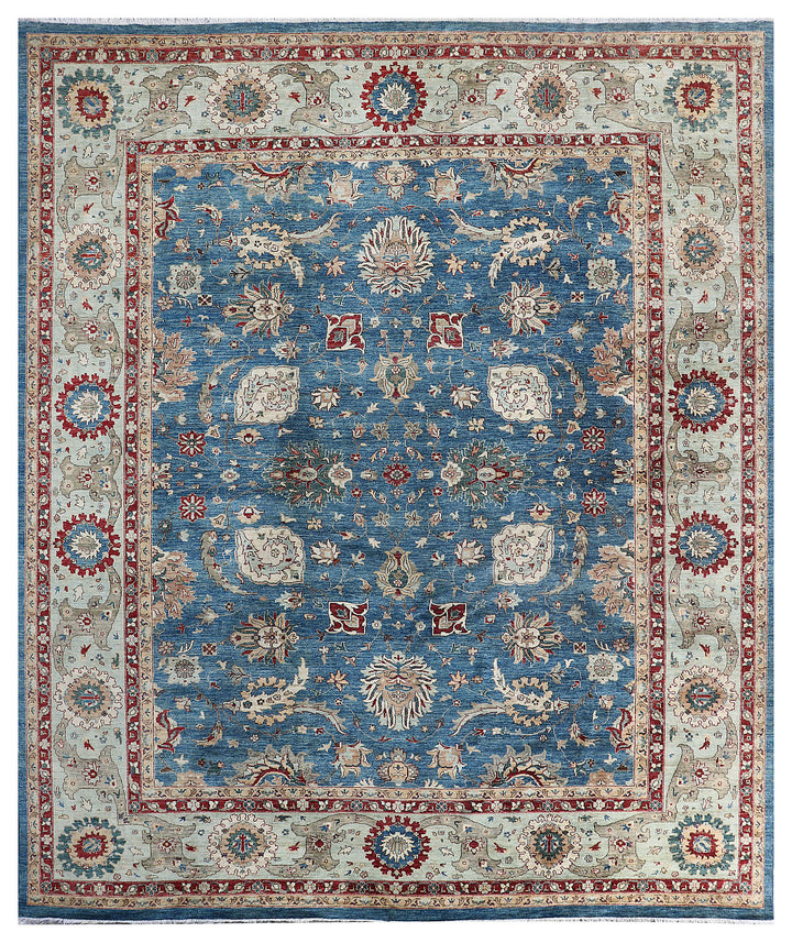 Steel Blue Oushak 12' x 15' 1 - No. 72003