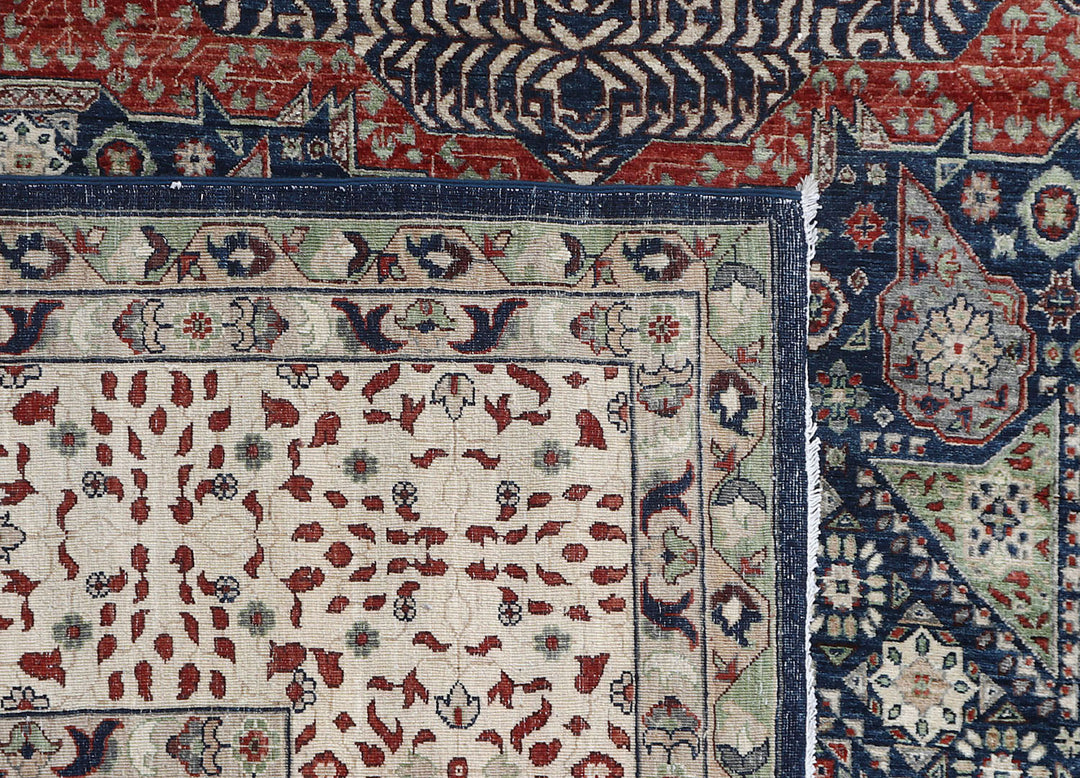 Midnight Blue Mamluk 11'  9" x 17'  7" - No. QA74087