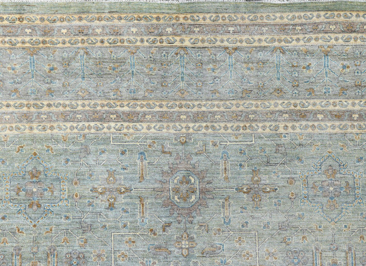 Dark Sea Green Ziegler 11' 11 x 14' 11 - No. 72005