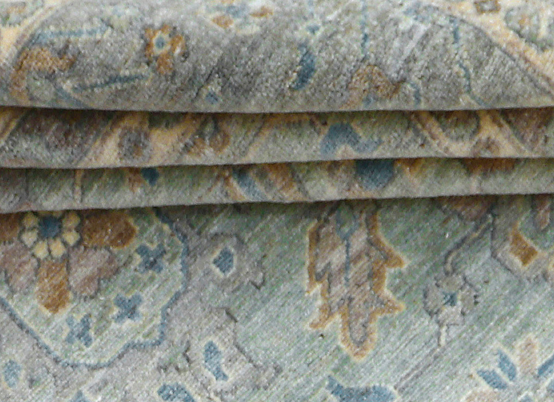 Dark Sea Green Ziegler 11'  11" x 14'  11" - No. QA19234