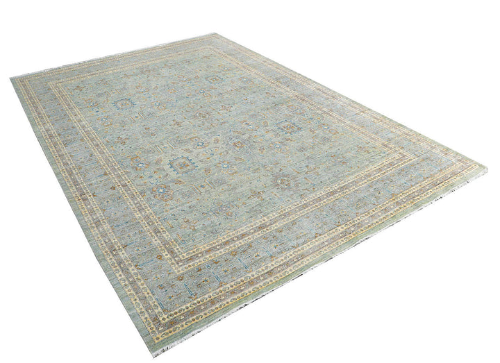 Dark Sea Green Ziegler 11' 11 x 14' 11 - No. 72005