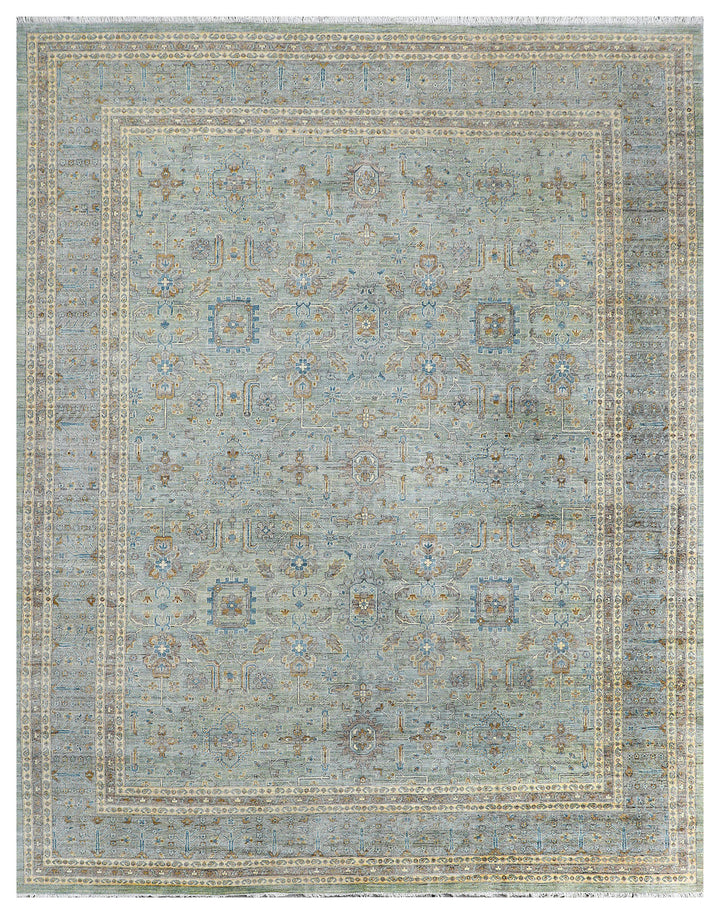 Dark Sea Green Ziegler 11' 11 x 14' 11 - No. 72005