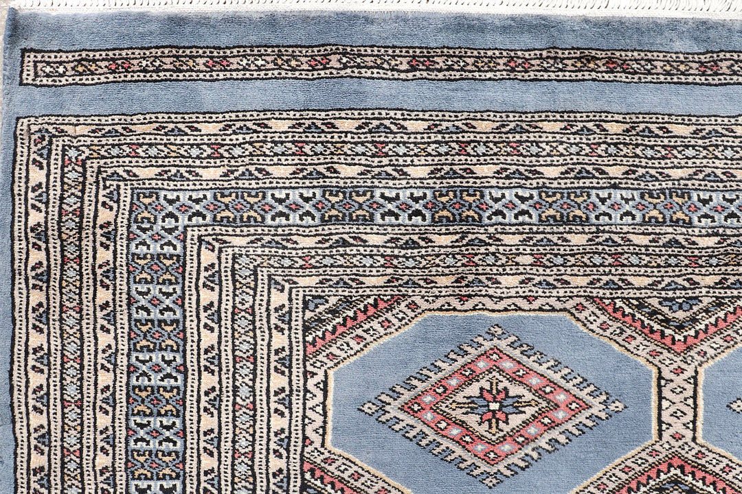 Light Slate Grey Jaldar 4'  2" x 6'  3" - No. QA44018