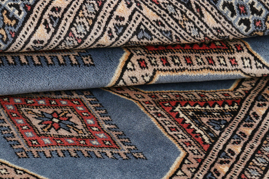 Light Slate Grey Jaldar 4'  2" x 6'  3" - No. QA44018