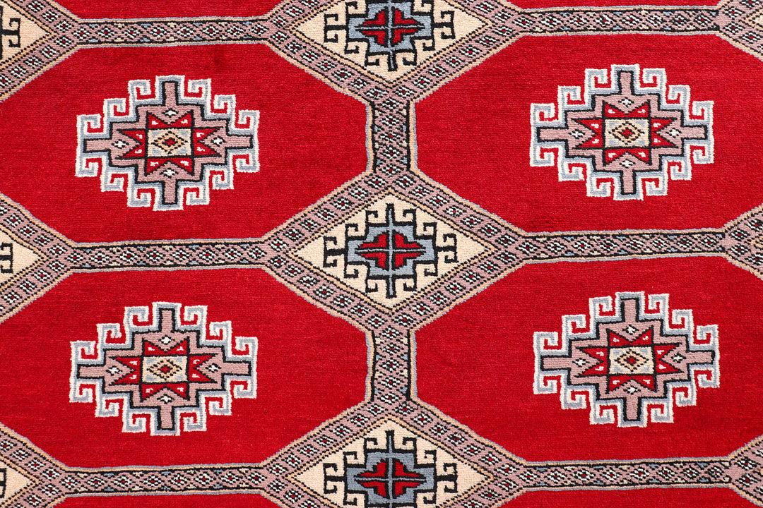 Red Jaldar 4'  7" x 7'  1" - No. QA98310