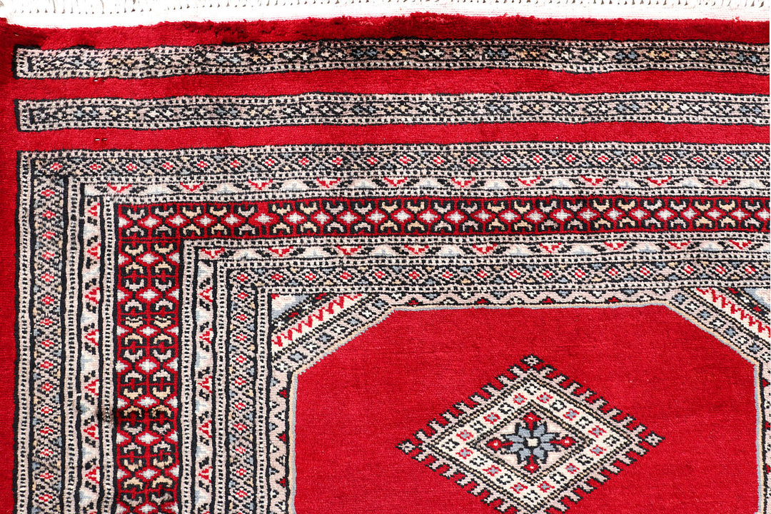 Red Jaldar 4'  7" x 6'  8" - No. QA35786