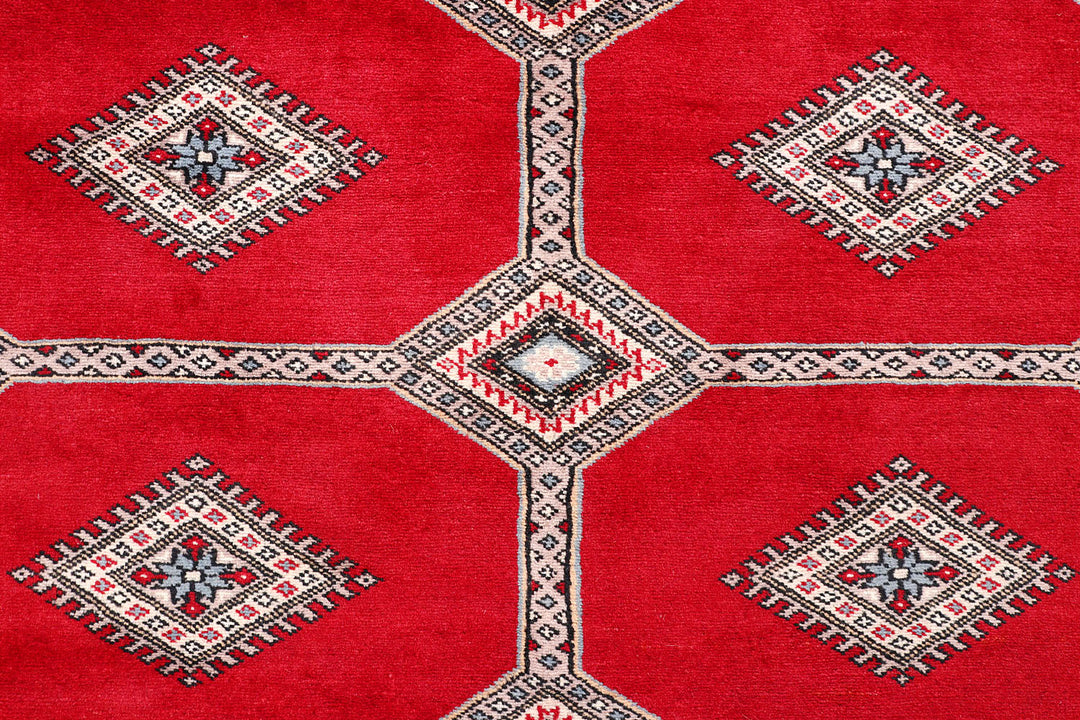 Red Jaldar 4'  7" x 6'  8" - No. QA35786