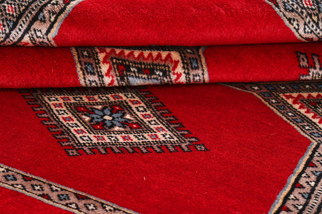 Red Jaldar 4'  7" x 6'  8" - No. QA35786