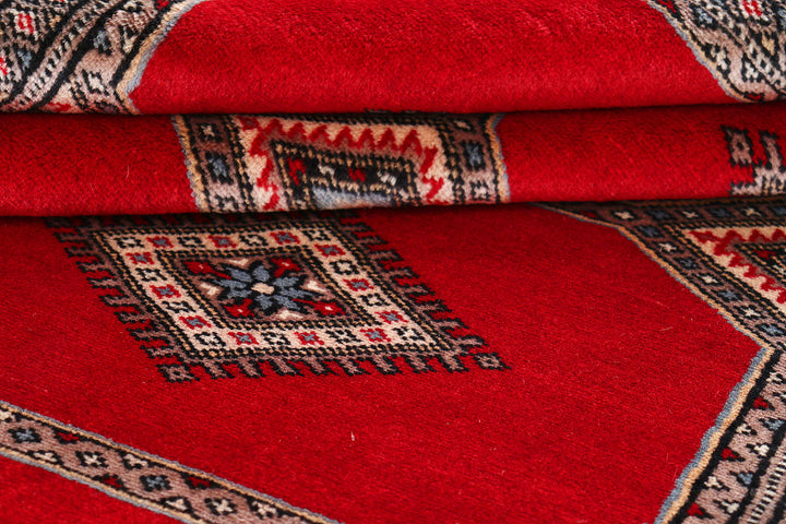 Red Jaldar 4'  7" x 6'  8" - No. QA35786