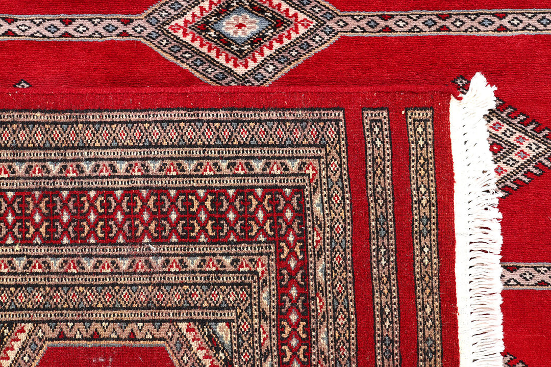 Red Jaldar 4'  7" x 6'  8" - No. QA35786