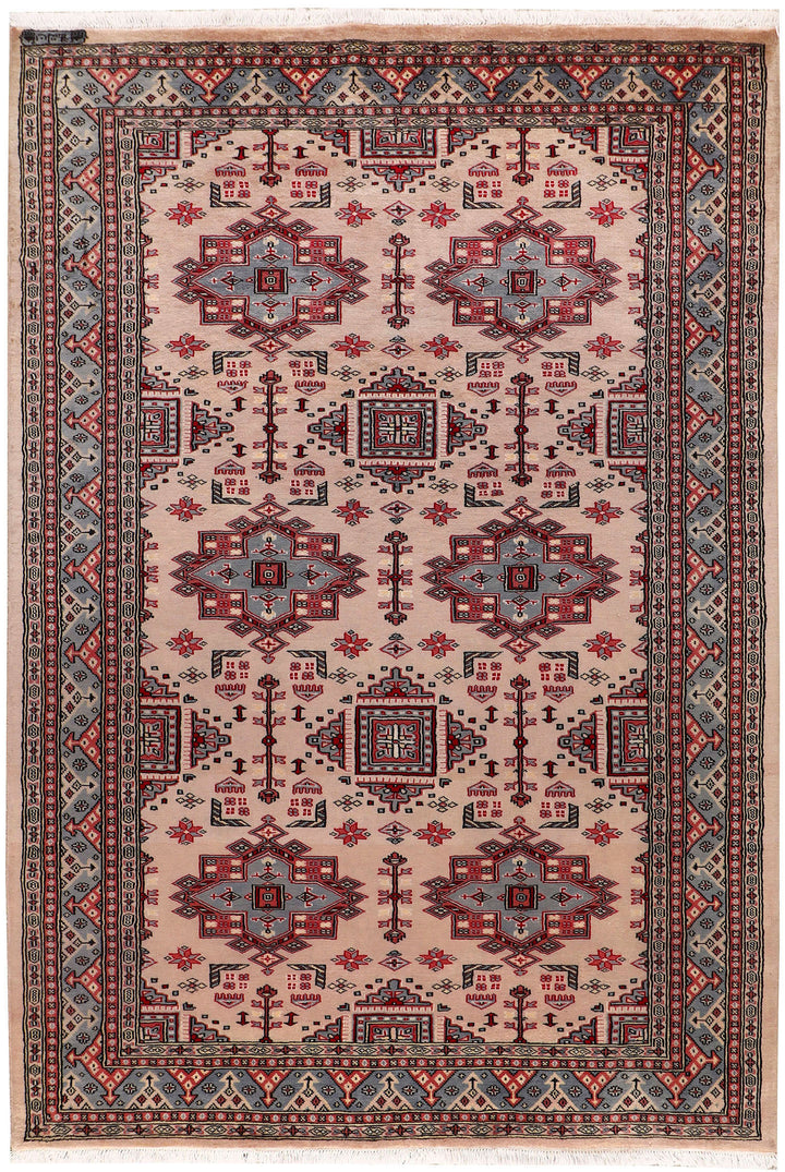 Bisque Caucasian 5'  3" x 7'  8" - No. QA91660