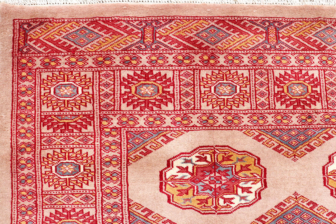 Dark Salmon Bokhara 5'  3" x 8'  3" - No. QA42447