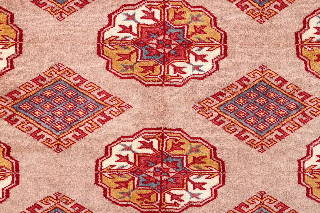 Dark Salmon Bokhara 5'  3" x 8'  3" - No. QA42447