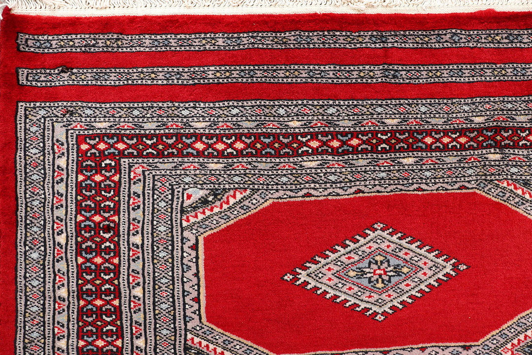 Red Jaldar 5'  3" x 7'  4" - No. QA70694