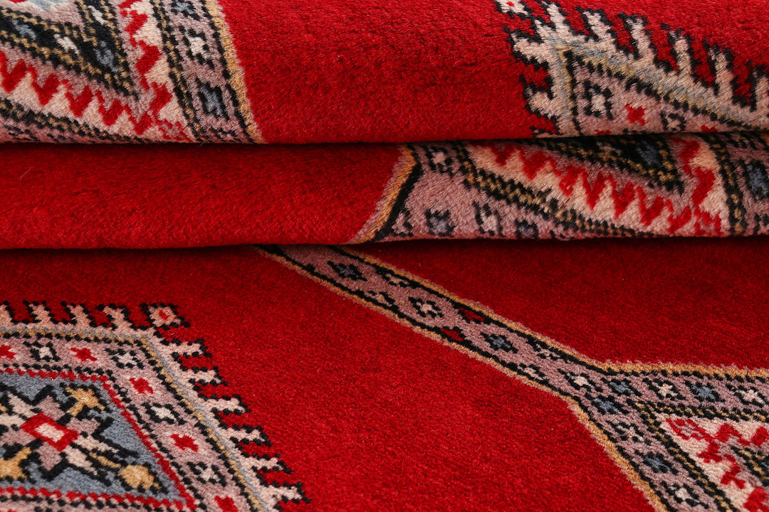 Red Jaldar 5'  3" x 7'  4" - No. QA70694