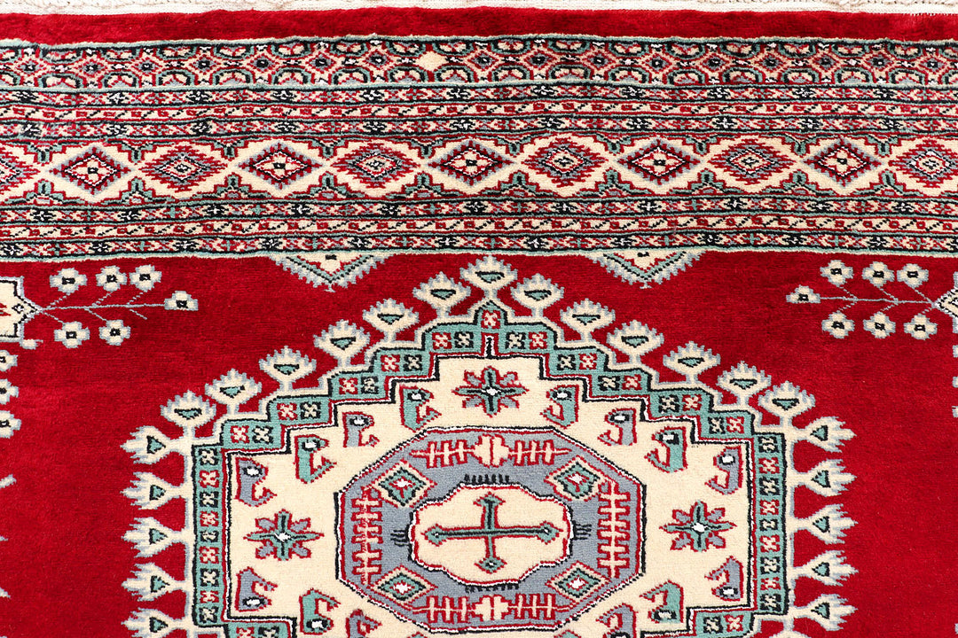 Dark Red Caucasian 5'  1" x 7'  9" - No. QA85233