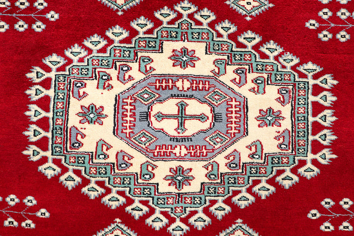 Dark Red Caucasian 5'  1" x 7'  9" - No. QA85233