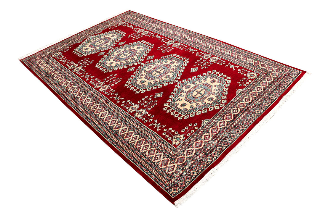 Dark Red Caucasian 5' 1 x 7' 9 - No. 72023