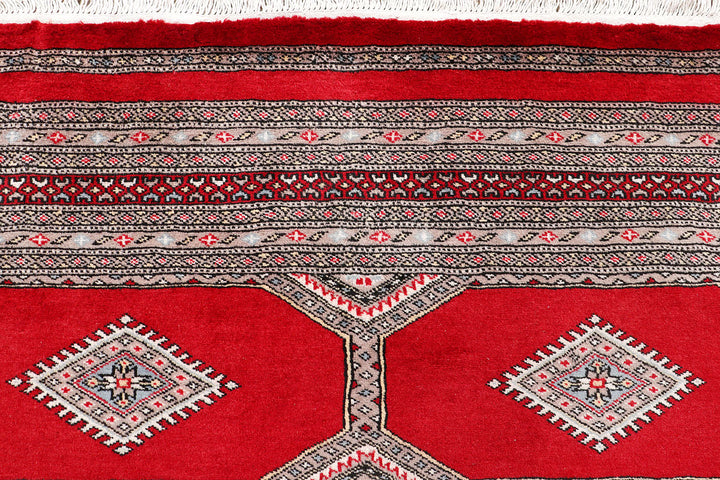Red Jaldar 5'  6" x 8' " - No. QA77696