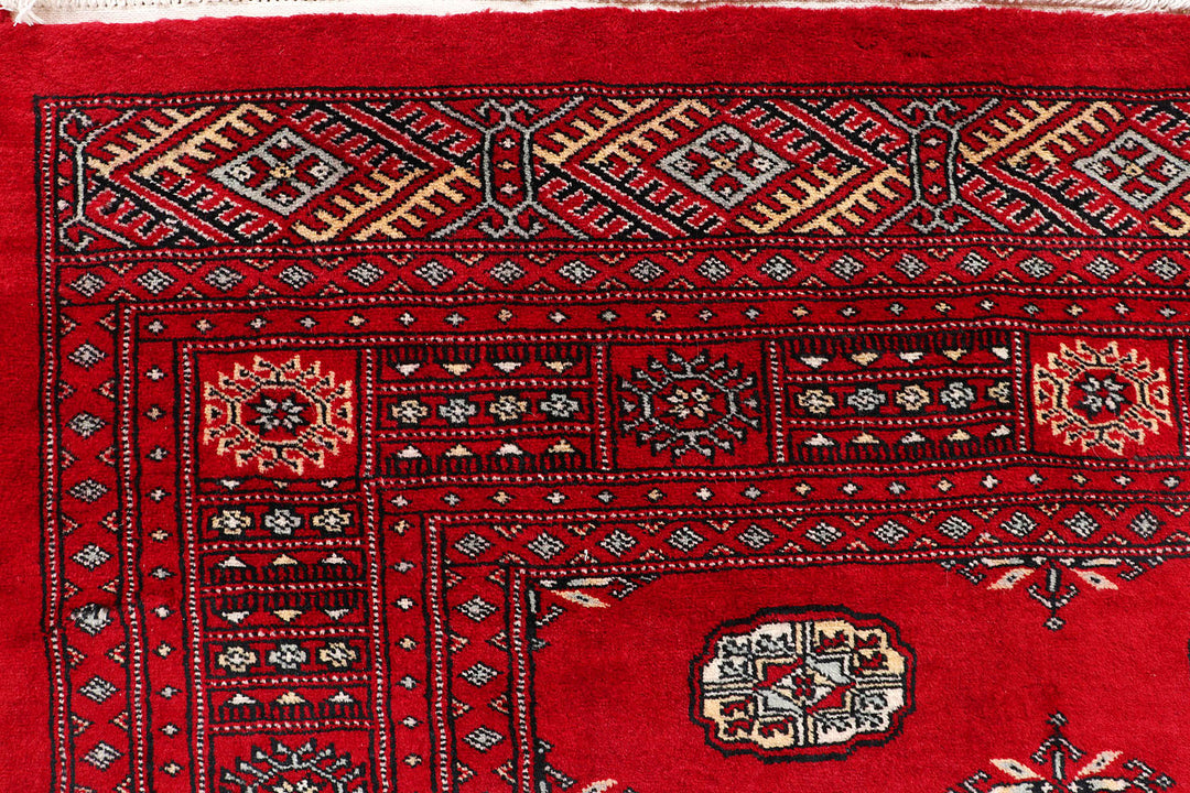 Red Bokhara 6'  2" x 8'  10" - No. QA15160