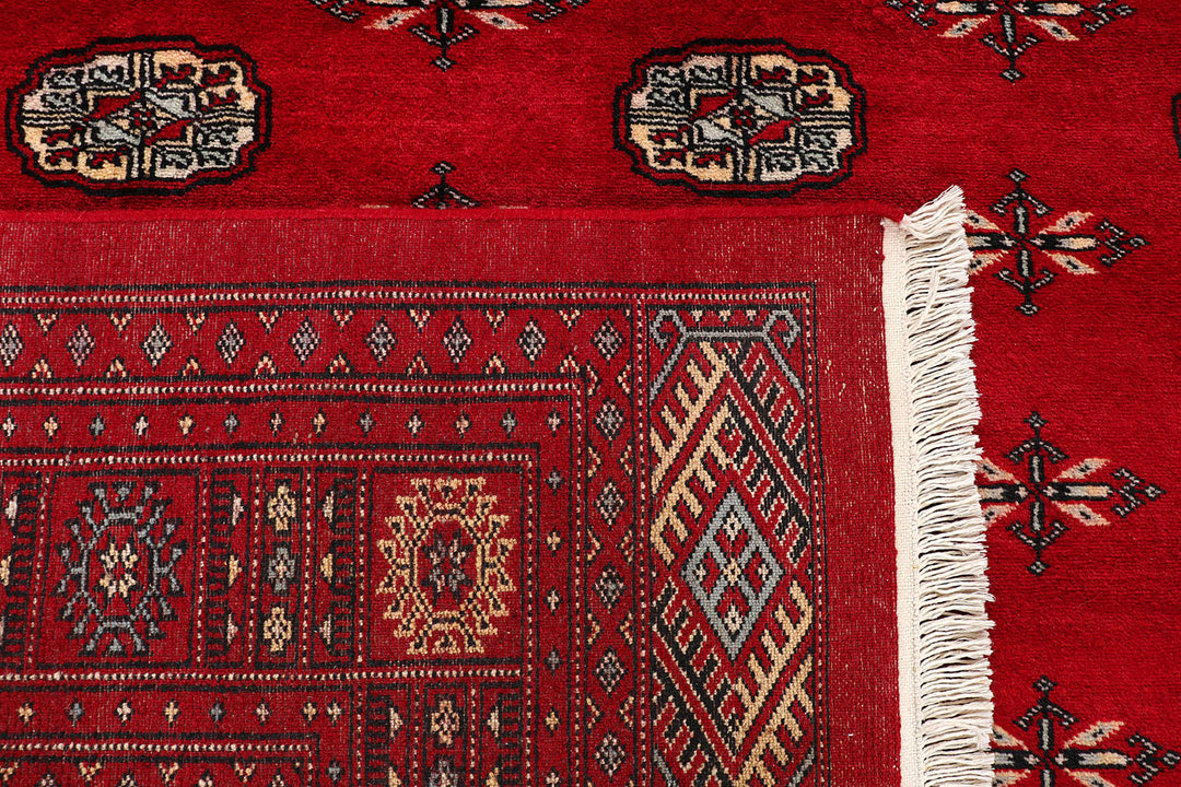 Red Bokhara 6'  2" x 8'  10" - No. QA15160