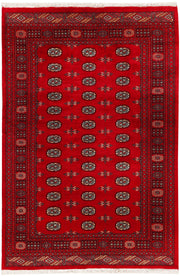 Red Bokhara 6'  2" x 8'  10" - No. QA15160