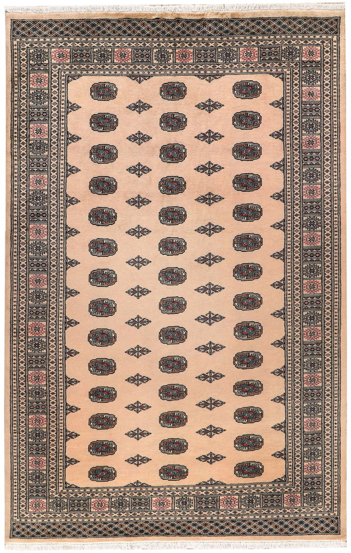 Bisque Bokhara 6'  x" 9'  4" - No. QA15054