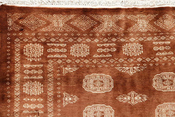 Saddle Brown Bokhara 6'  4" x 8'  10" - No. QA49481