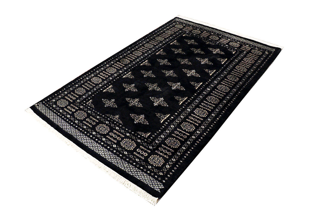 Black Butterfly 4'  1" x 6'  4" - No. QA80383