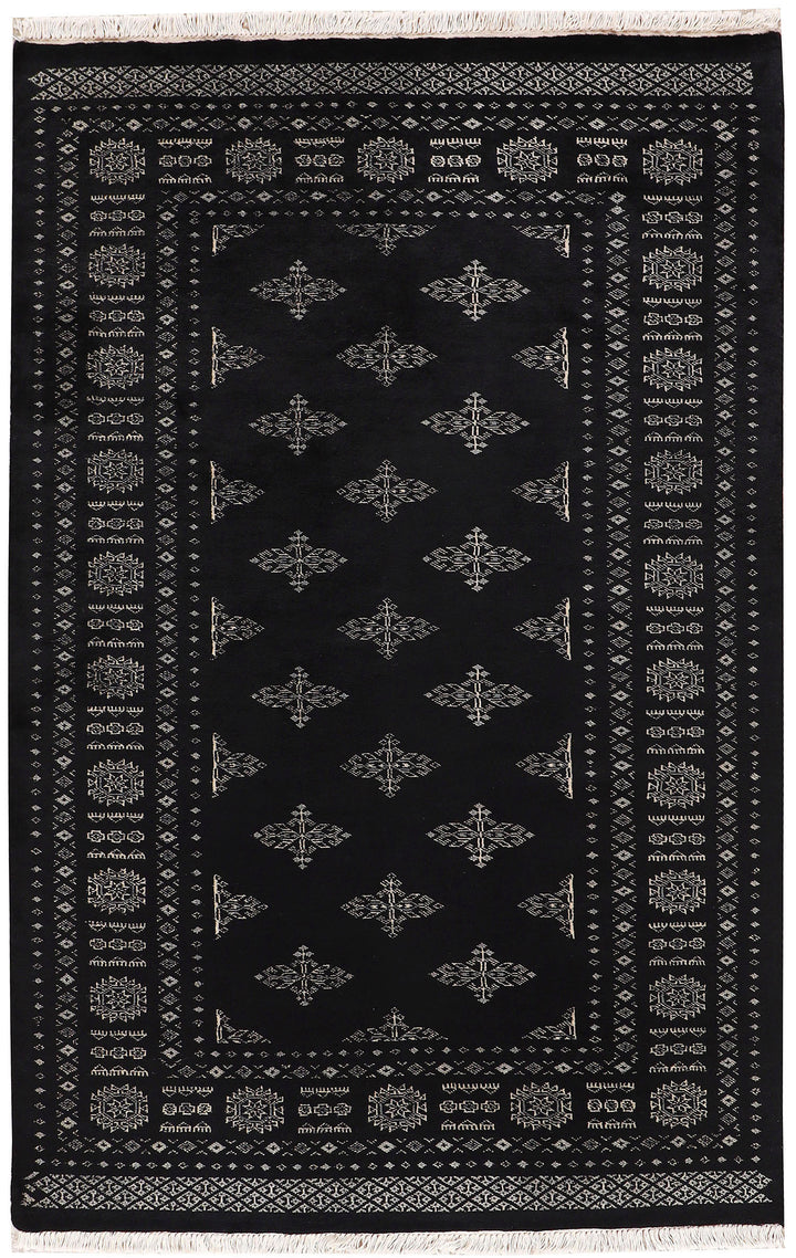 Black Butterfly 4'  1" x 6'  4" - No. QA80383