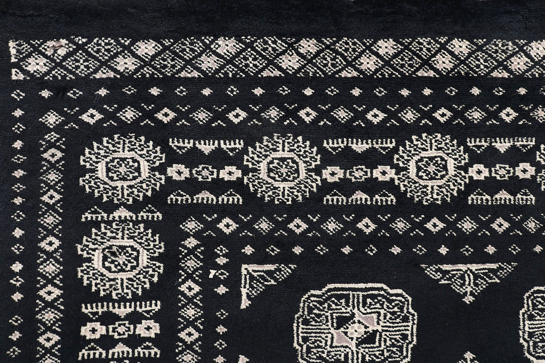 Black Bokhara 4' x 6' 2 - No. 72043