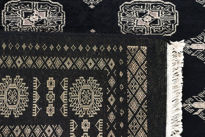 Black Bokhara 4' x 6' 2 - No. 72043
