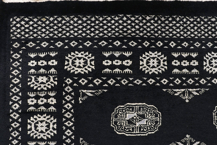 Black Bokhara 4' x 6' 3 - No. 72046
