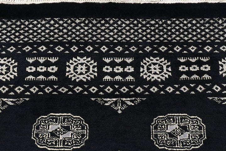 Black Bokhara 4'  x" 6'  3" - No. QA30308