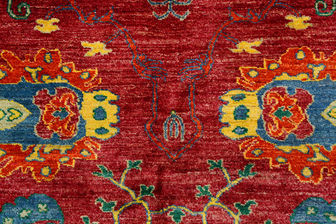 Firebrick Suzani 8' x 10' 1 - No. 72054