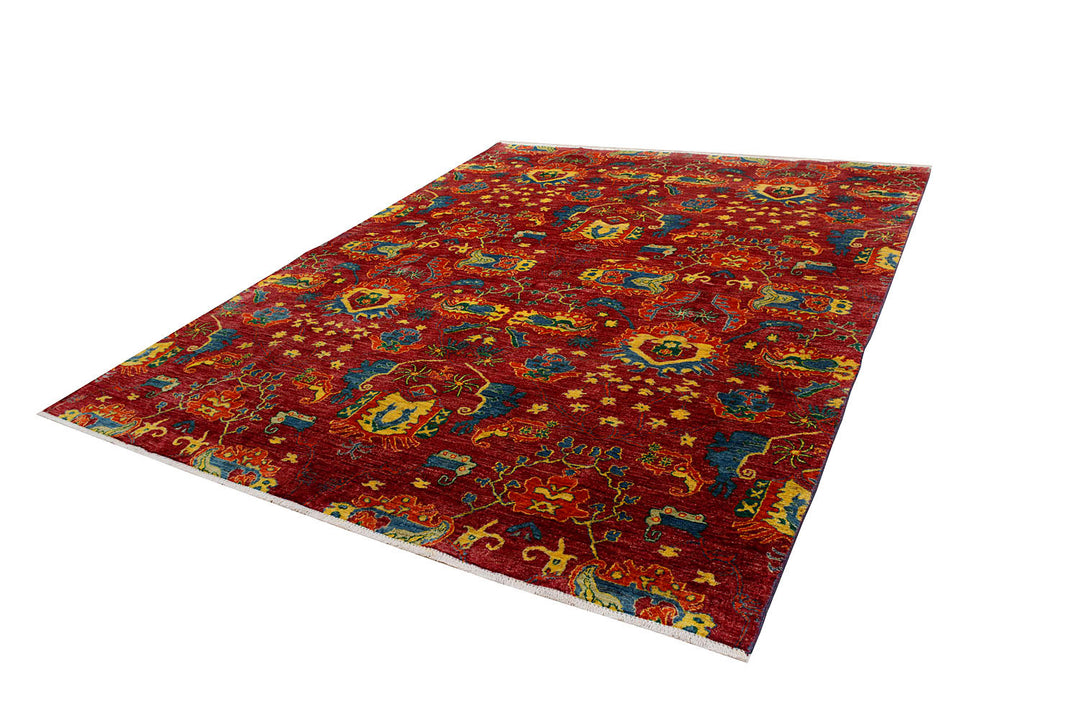 Firebrick Suzani 8' x 10' 1 - No. 72054