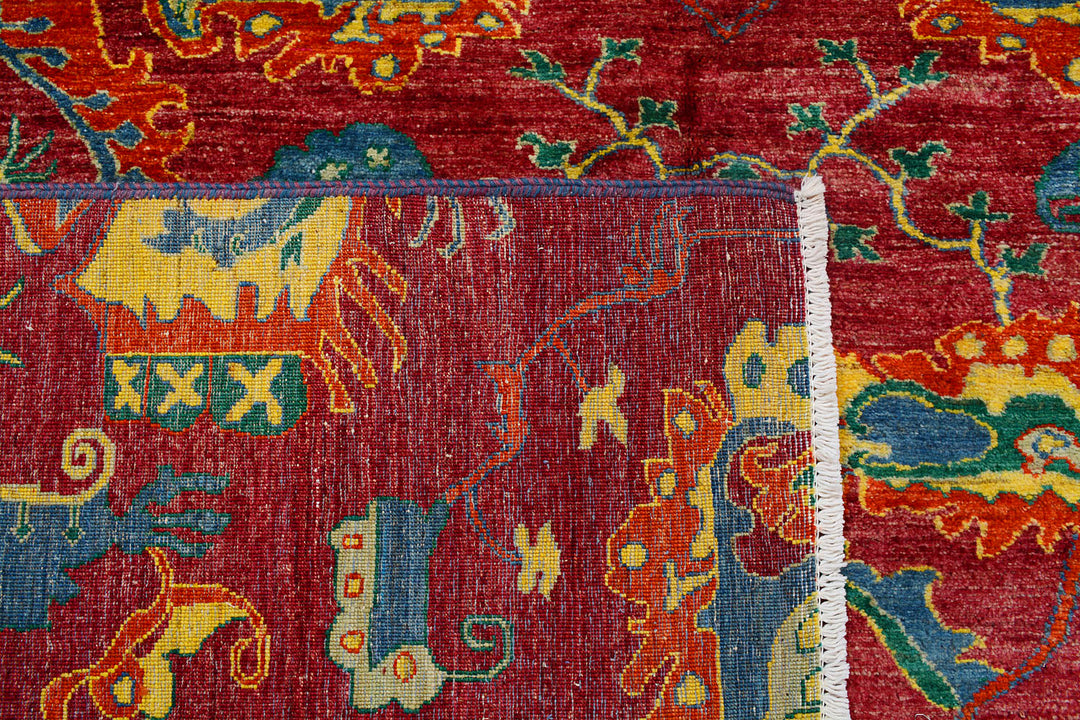 Firebrick Suzani 8' x 10' 1 - No. 72054