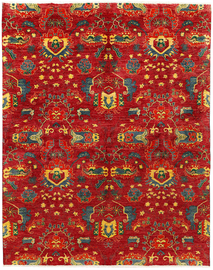 Firebrick Suzani 8' x 10' 1 - No. 72054