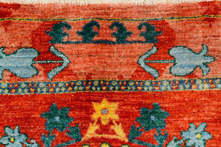 Red Suzani 8'  x" 10'  2" - No. QA73954