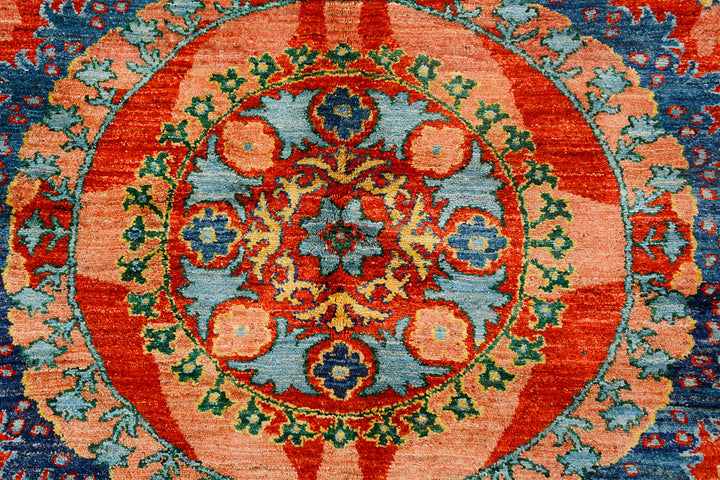 Red Suzani 8'  x" 10'  2" - No. QA73954