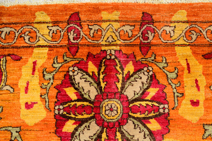 Dark Orange Suzani 9' x 12' 4 - No. 72058