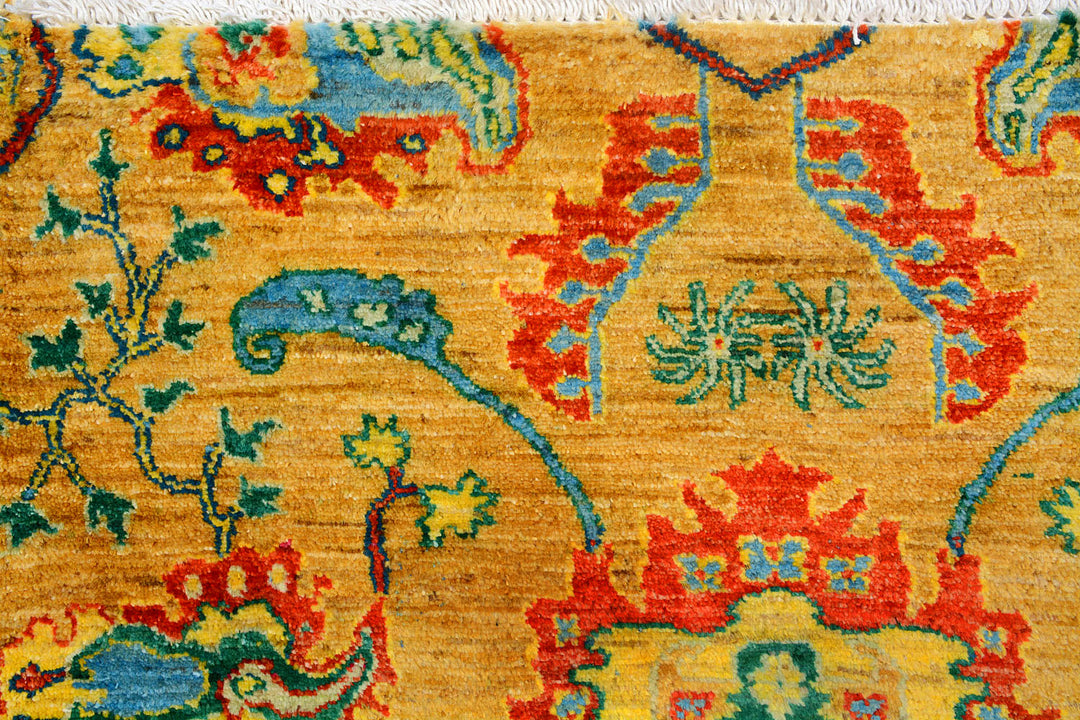 Goldenrod Suzani 6' 3 x 8' 11 - No. 72061