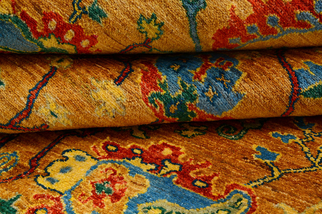 Goldenrod Suzani 6' 3 x 8' 11 - No. 72061