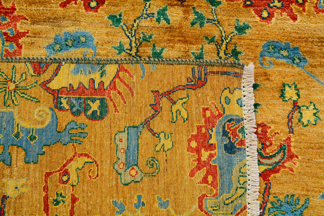 Goldenrod Suzani 6' 3 x 8' 11 - No. 72061