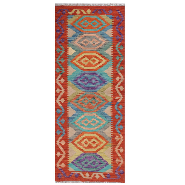 Vegetable Kilim 2' x 5' 6" - No. AL65328