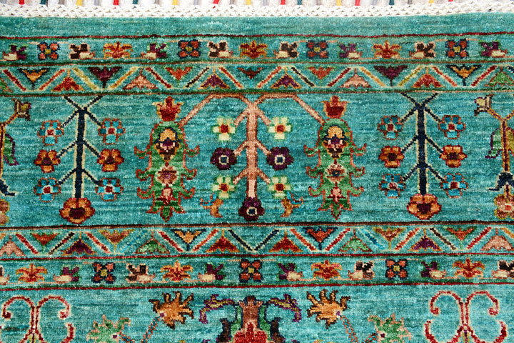 Darkcyan Kazak 8' 3 x 9' 8 - No. 72412