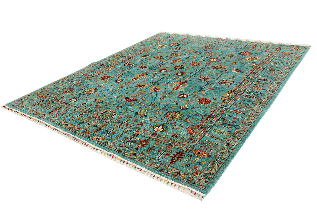 Darkcyan Kazak 8' 3 x 9' 8 - No. 72412