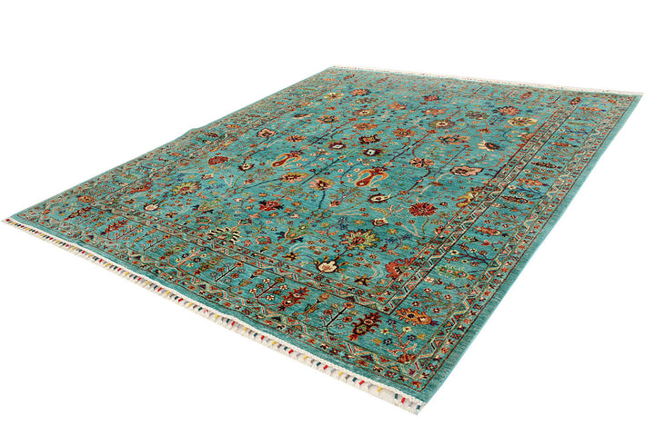 Darkcyan Kazak 8' 3 x 9' 8 - No. 72412