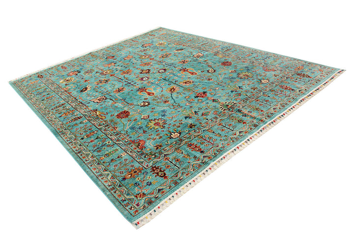 Darkcyan Kazak 8' 3 x 9' 8 - No. 72412
