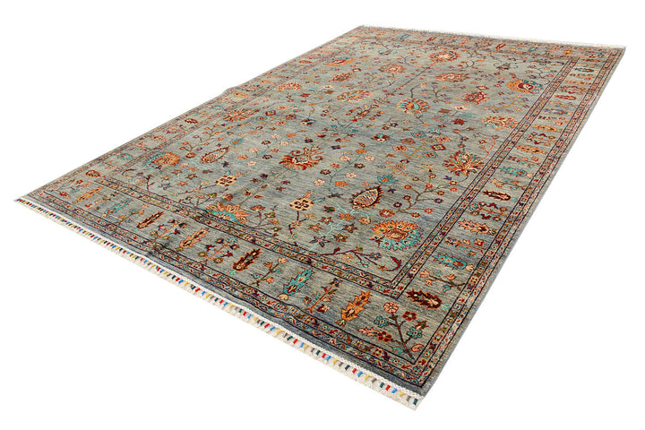 Multi Colored Kazak 8'  1" x 11'  8" - No. QA11070
